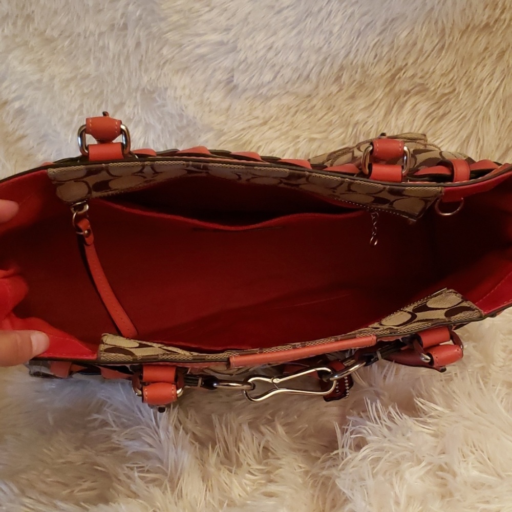 100% Authentic Coach Hampton Handbag - image 2